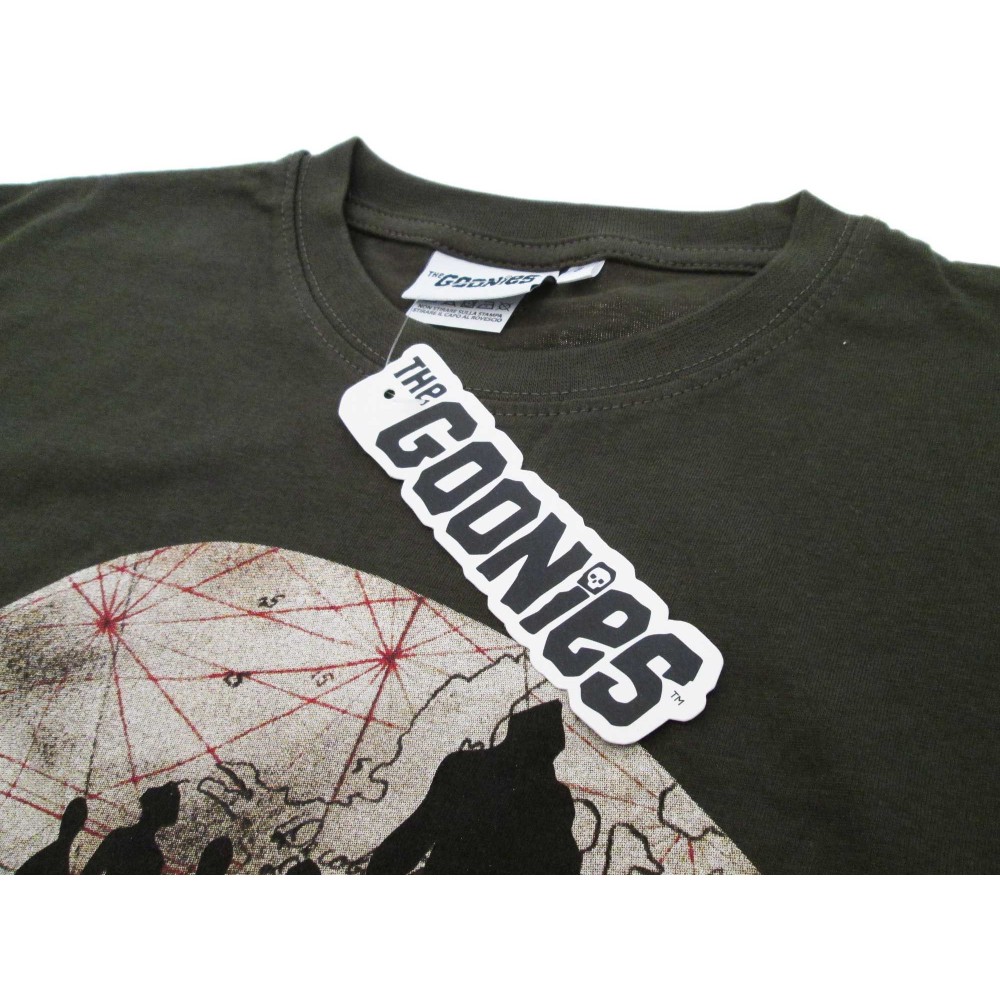 MAGLIA T SHIRT THE GOONIES SKULL