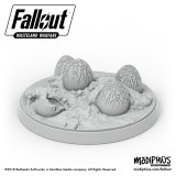 MODIPHIUS ENTERTAINMENT FALLOUT WASTELAND WARFARE - MIRELURK HATCHLINGS AND EGGS MINIATURES SET MINIATURE