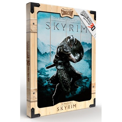 SKYRIM AERIAL WOOD PRINT STAMPA SU LEGNO DOCTOR COLLECTOR