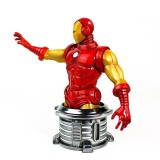 MARVEL THE INVINCIBLE IRON MAN BUSTO STATUA 20CM RESINA FIGURE SEMIC