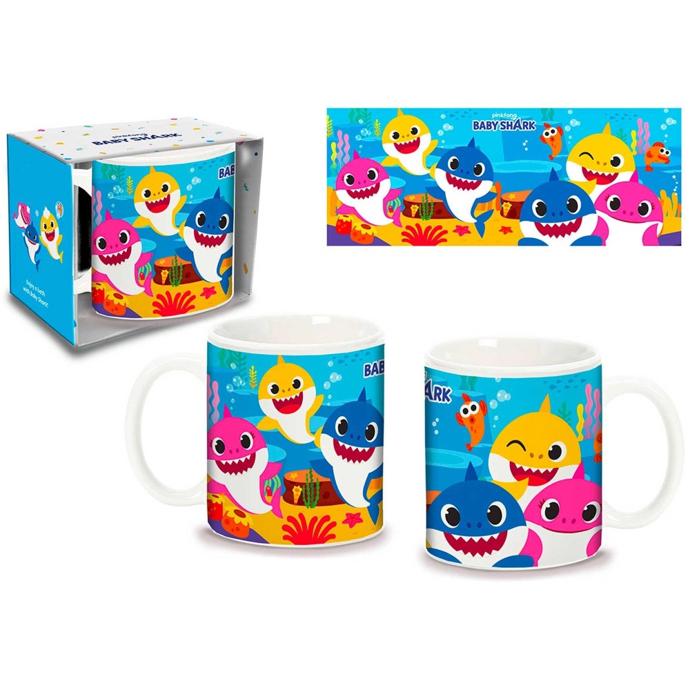 BABY SHARK CERAMIC MUG TAZZA IN CERAMICA PYRAMID INTERNATIONAL