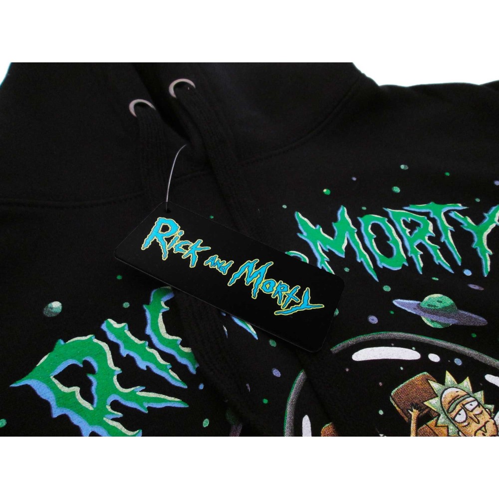 FELPA HOODIE RICK AND MORTY NAVICELLA