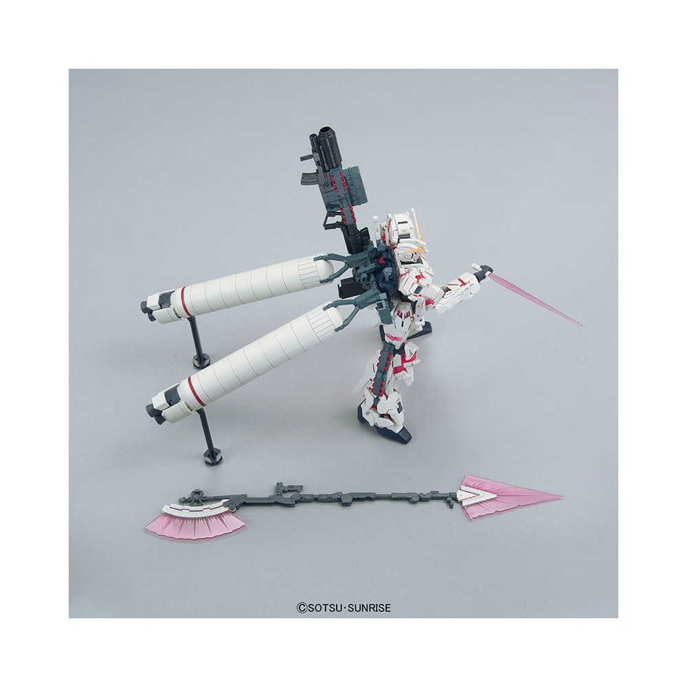 HIGH GRADE HGUC GUNDAM UNICORN FULL ARMOR DESTROY RED 1/144 MODEL KIT ACTION FIGURE BANDAI