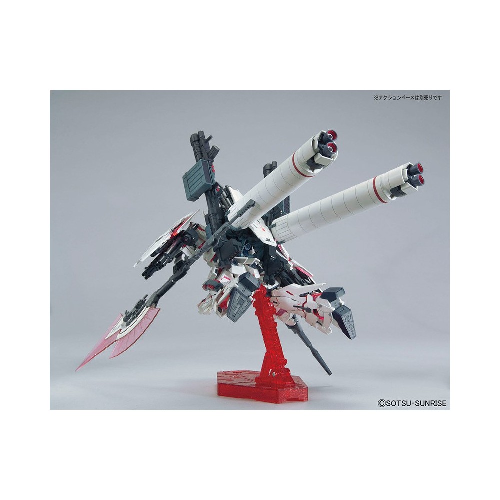 HIGH GRADE HGUC GUNDAM UNICORN FULL ARMOR DESTROY RED 1/144 MODEL KIT ACTION FIGURE BANDAI