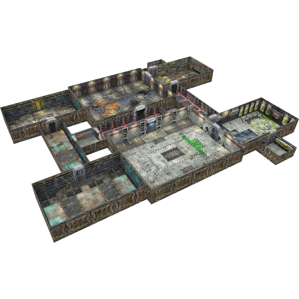 TENFOLD DUNGEON THE FACILITY PER MINIATURE GAMES GALE FORCE NINE