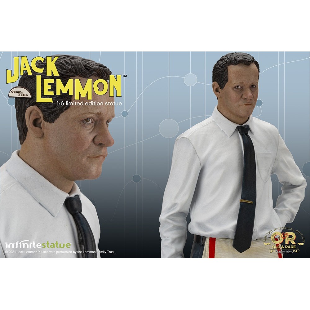 JACK LEMMON OLD AND RARE 1/6 RESIN STATUA FIGURE INFINITE STATUE