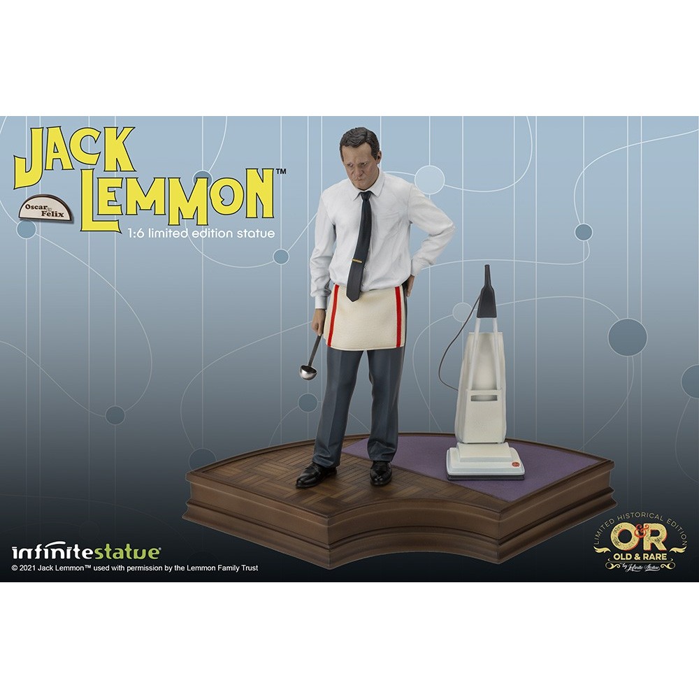 JACK LEMMON OLD AND RARE 1/6 RESIN STATUA FIGURE INFINITE STATUE