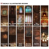 GALE FORCE NINE TENFOLD DUNGEON THE TOWN FOR MINIATURE GAMES