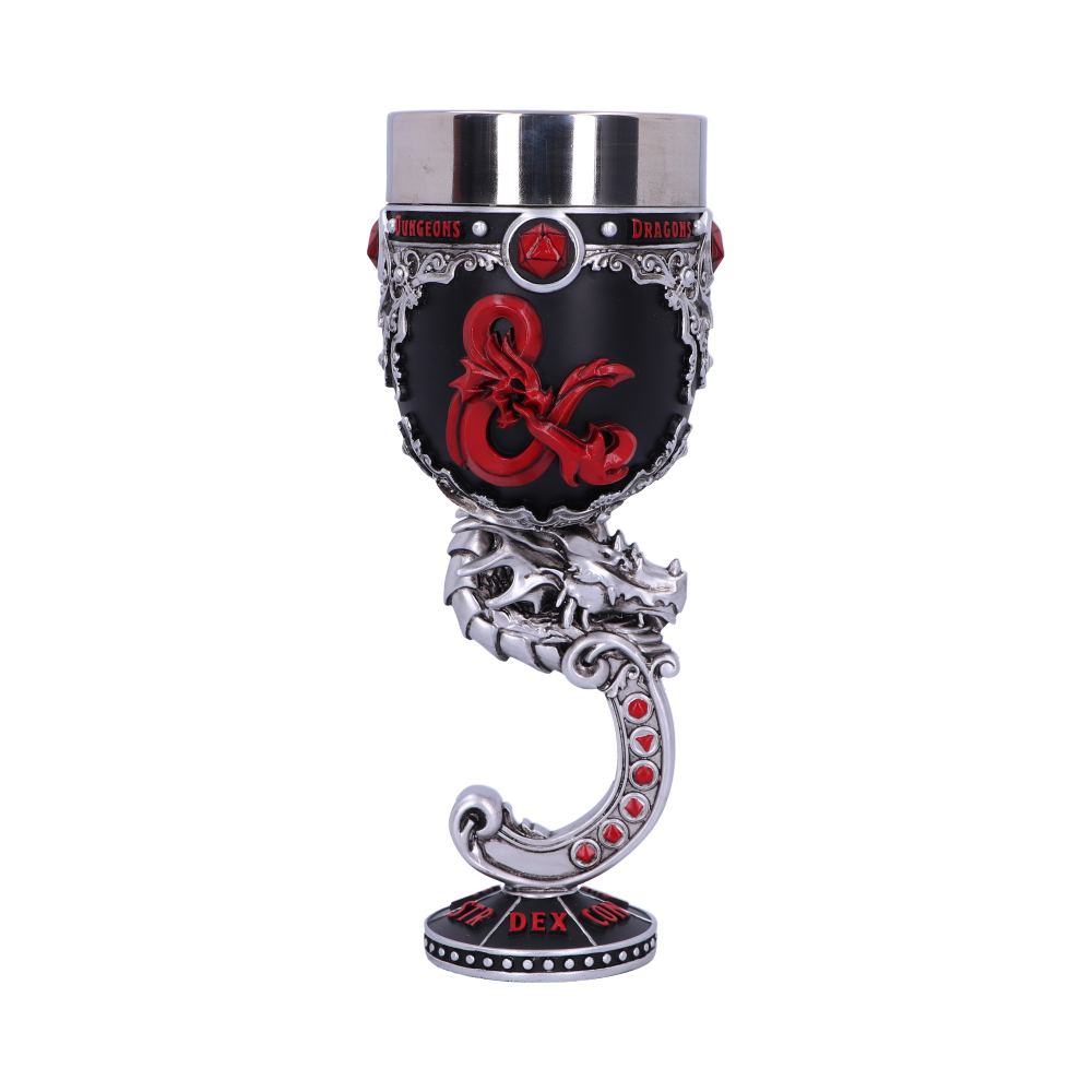 DUNGEONS AND DRAGONS GOBLET RESIN 20CM CALICE NEMESIS NOW
