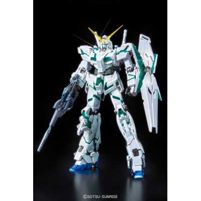 MASTER GRADE MG UNICORN RED/GREEN TWIN FRAME TITANIUM FINISH 1/100 MODEL KIT BANDAI