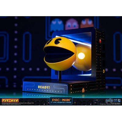 PAC-MAN PVC PAINTED STATUA 18CM FIGURE FIRST4FIGURES