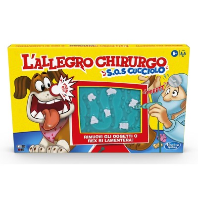 L'ALLEGRO CHIRURGO SOS CUCCIOLO - GIOCO DA TAVOLO ITALIANO HASBRO