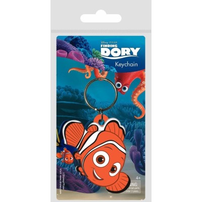ALLA RICERCA DI DORY NEMO RUBBER KEYCHAIN PORTACHIAVI IN GOMMA PYRAMID INTERNATIONAL