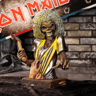 IRON MAIDEN KILLERS EDDIE BUST BOX FIGURE NEMESIS NOW