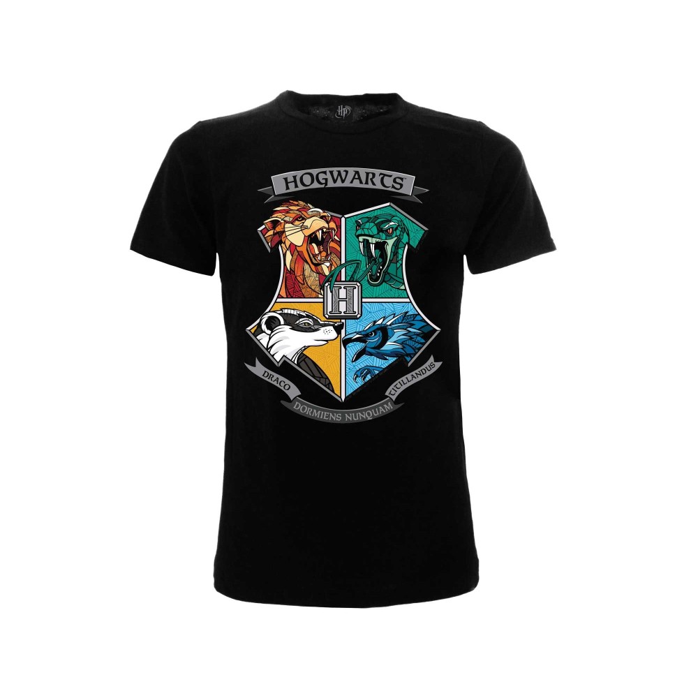 MAGLIA T SHIRT HARRY POTTER ANIMALS HOGWARTS