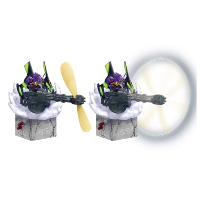 NEON GENESIS EVANGELION EVA-01 MINI FAN VENTILATORE FIGURE UNION CREATIVE