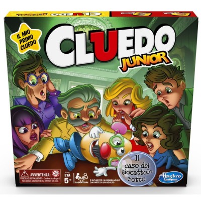 CLUEDO JUNIOR GIOCO DA TAVOLO ITALIANO HASBRO