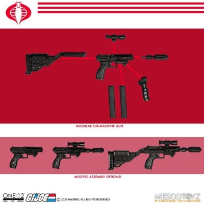 G.I. JOE DESTRO ONE:12 ACTION FIGURE MEZCO TOYS