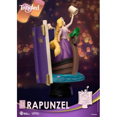 BEAST KINGDOM D-STAGE TANGLED RAPUNZEL BOOK 078 STATUE FIGURE DIORAMA