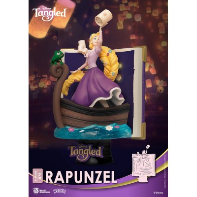 BEAST KINGDOM D-STAGE TANGLED RAPUNZEL BOOK 078 STATUE FIGURE DIORAMA