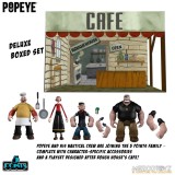 POPEYE 5 POINTS DELUXE BOX SET ACTION FIGURE MEZCO TOYS