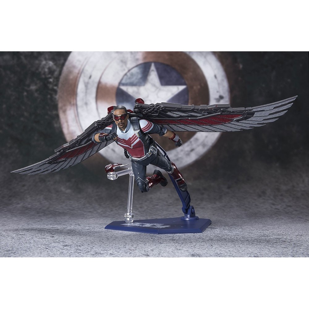 THE FALCON AND THE WINTER SOLDIER FALCON S.H. FIGUARTS ACTION FIGURE BANDAI