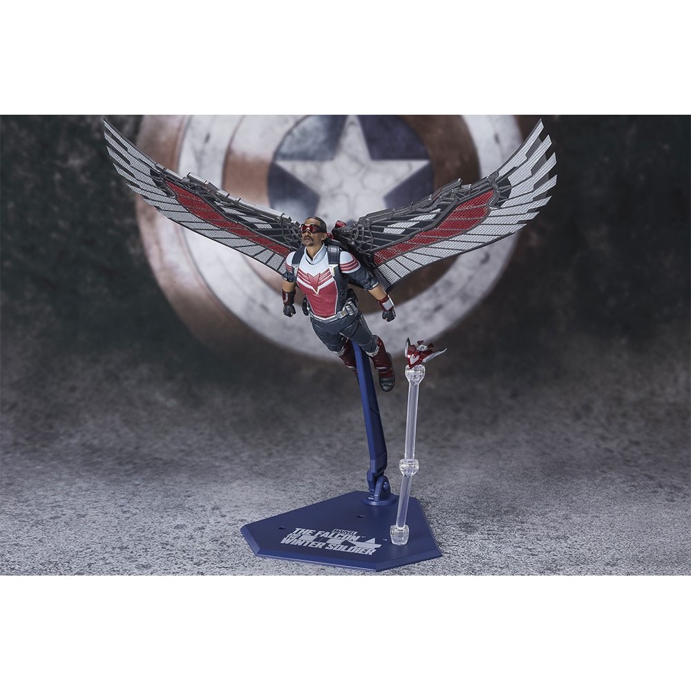 THE FALCON AND THE WINTER SOLDIER FALCON S.H. FIGUARTS ACTION FIGURE BANDAI