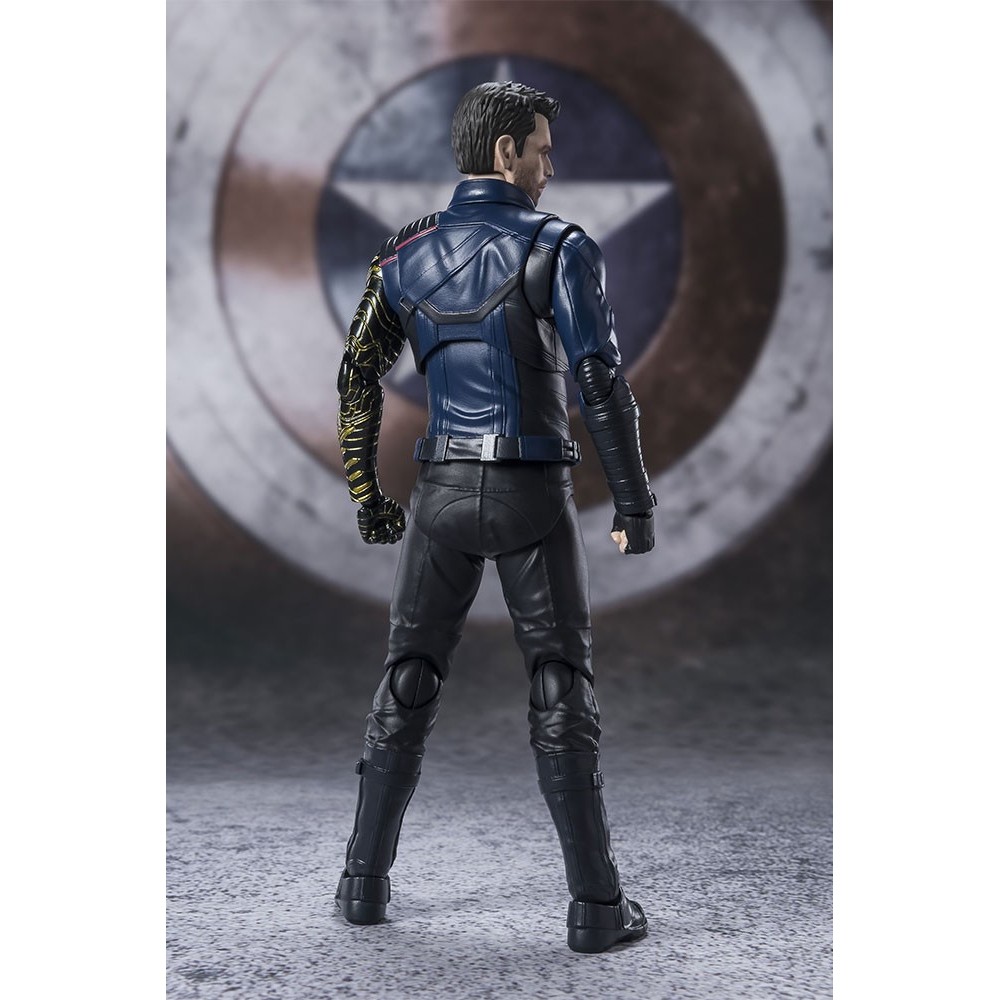 BANDAI THE FALCON AND THE WINTER SOLDIER BUCKY BARNES S.H. FIGUARTS ACTION FIGURE