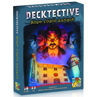 DV GIOCHI DECKTECTIVE ROSE ROSSO SANGUE - GIOCO DA TAVOLO ITALIANO