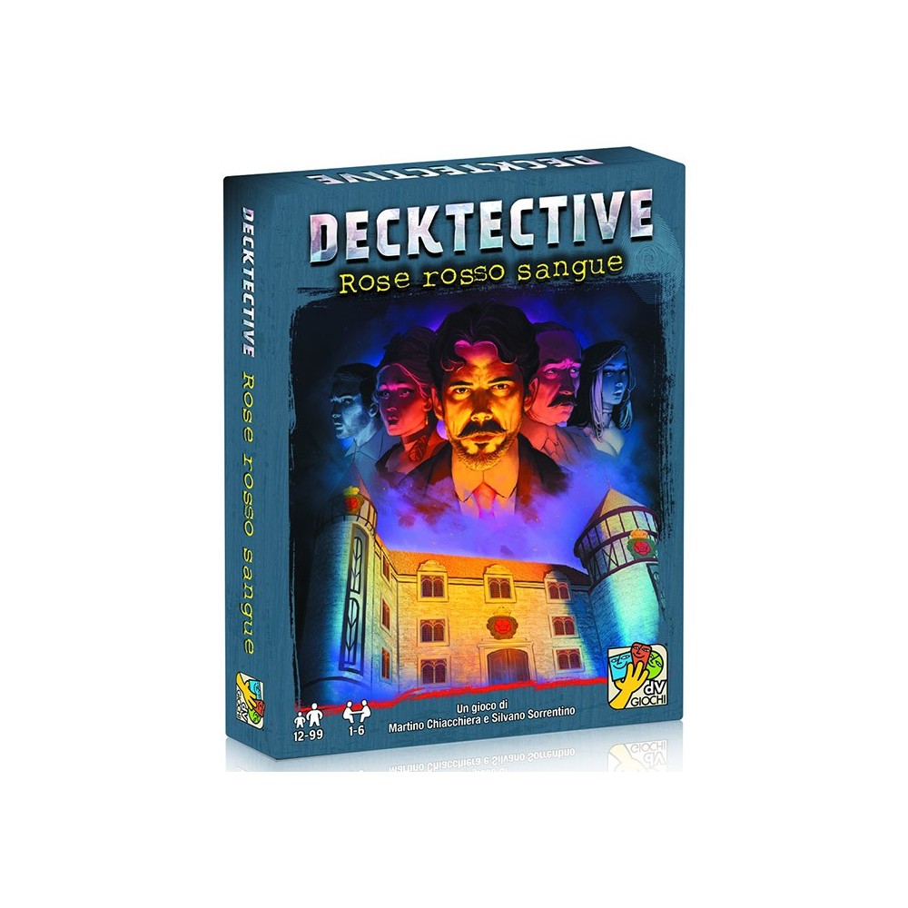 DV GIOCHI DECKTECTIVE ROSE ROSSO SANGUE - GIOCO DA TAVOLO ITALIANO