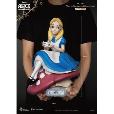 BEAST KINGDOM ALICE IN WONDERLAND STATUE 36CM MASTERCRAFT FIGURE