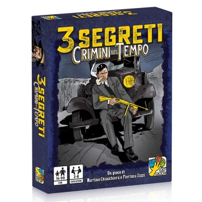 DV GIOCHI 3 SEGRETI CRIMINI NEL TEMPO - GIOCO DA TAVOLO ITALIANO