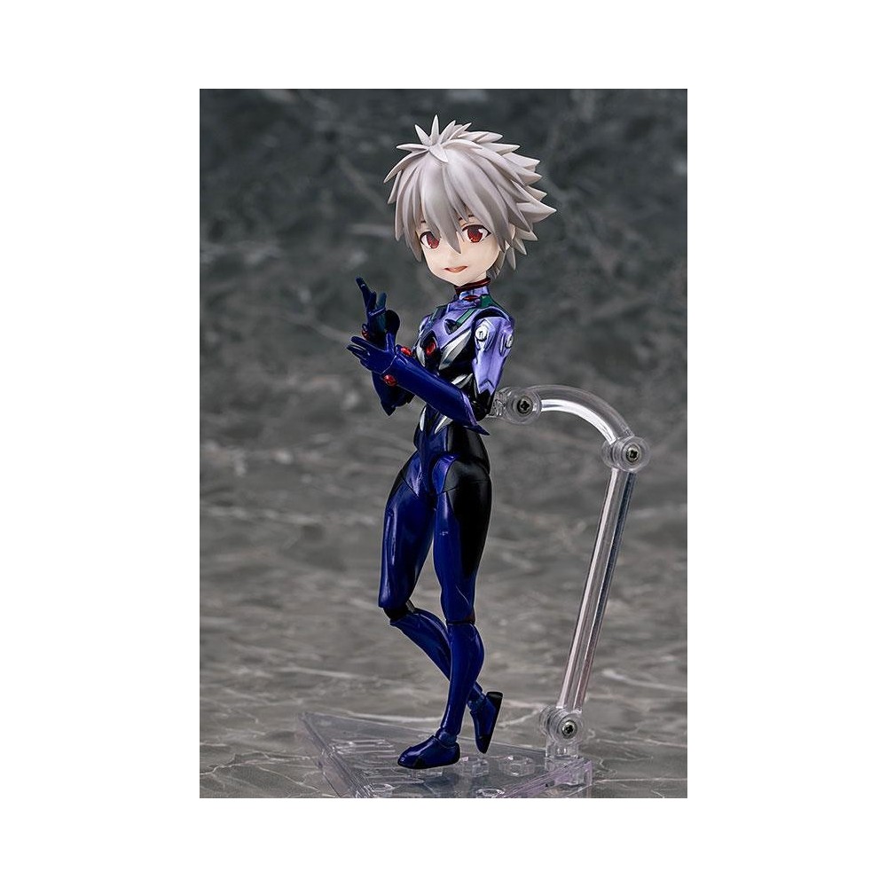 REBUILD OF EVANGELION PARFORM R! KAWORU NAGISA ACTION FIGURE PHAT!