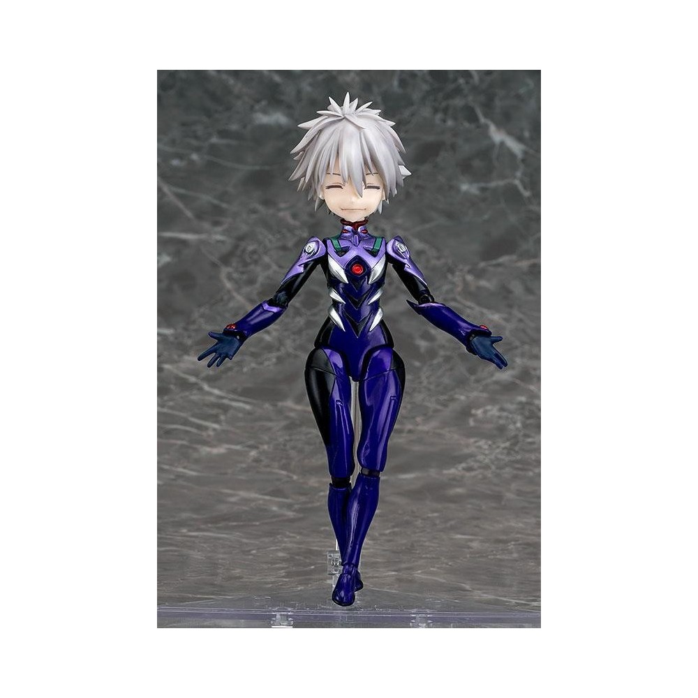 REBUILD OF EVANGELION PARFORM R! KAWORU NAGISA ACTION FIGURE PHAT!