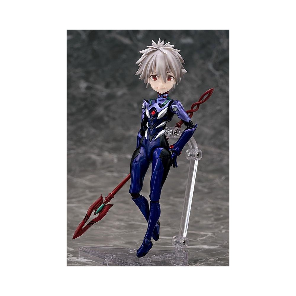 REBUILD OF EVANGELION PARFORM R! KAWORU NAGISA ACTION FIGURE PHAT!