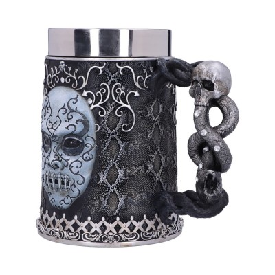 NEMESIS NOW HARRY POTTER DEATH EATERS LOGO TANKARD RESIN BOCCALE