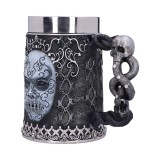 NEMESIS NOW HARRY POTTER DEATH EATERS LOGO TANKARD RESIN BOCCALE