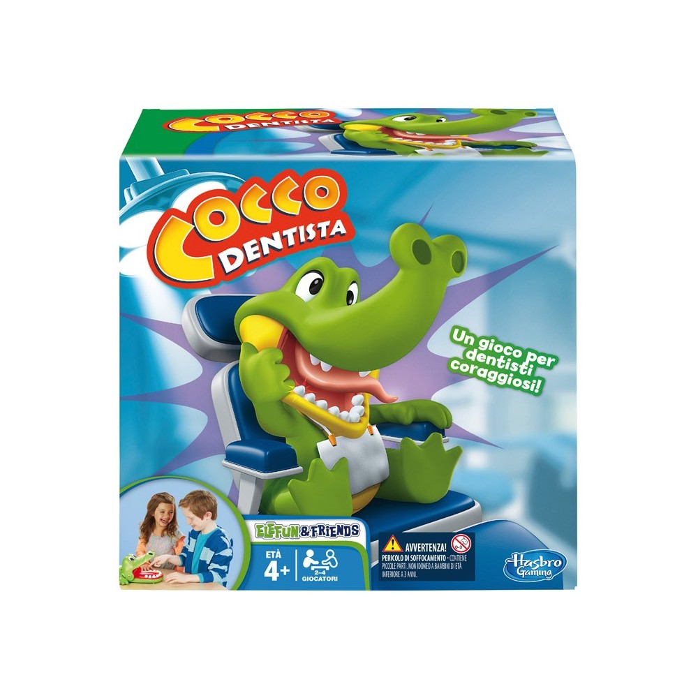 HASBRO COCCO DENTISTA - GIOCO DA TAVOLO ITALIANO