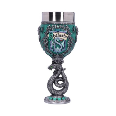 HARRY POTTER SERPEVERDE LOGO GOBLET RESINA CALICE NEMESIS NOW