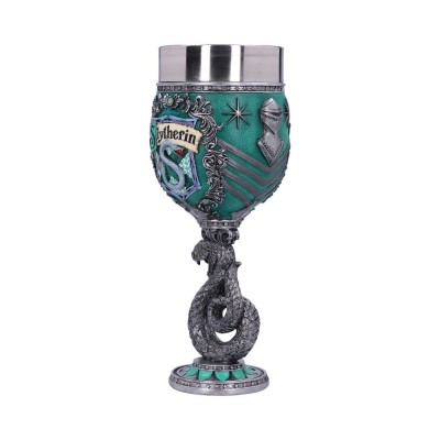 HARRY POTTER SERPEVERDE LOGO GOBLET RESINA CALICE NEMESIS NOW