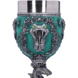 HARRY POTTER SERPEVERDE LOGO GOBLET RESINA CALICE NEMESIS NOW