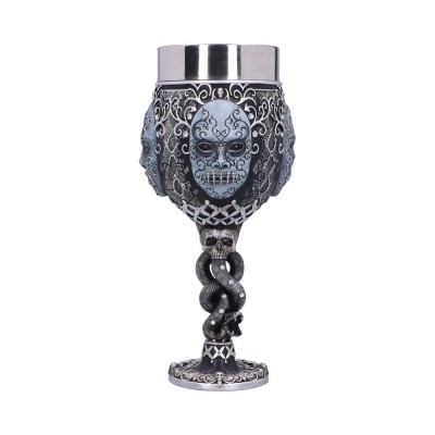 NEMESIS NOW HARRY POTTER DEATH EATERS LOGO GOBLET RESIN CALICE