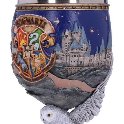 HARRY POTTER HOGWARTS SCHOOL GOBLET RESINA CALICE NEMESIS NOW