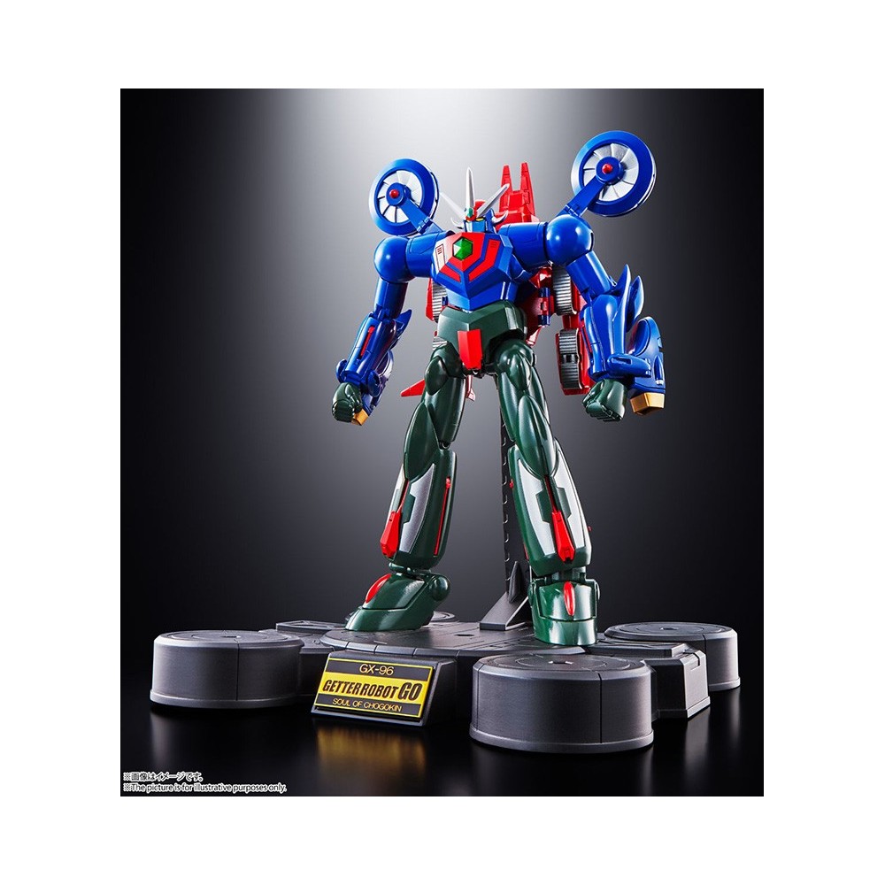SOUL OF CHOGOKIN GX-96 GETTER ROBOT GO ACTION FIGURE BANDAI