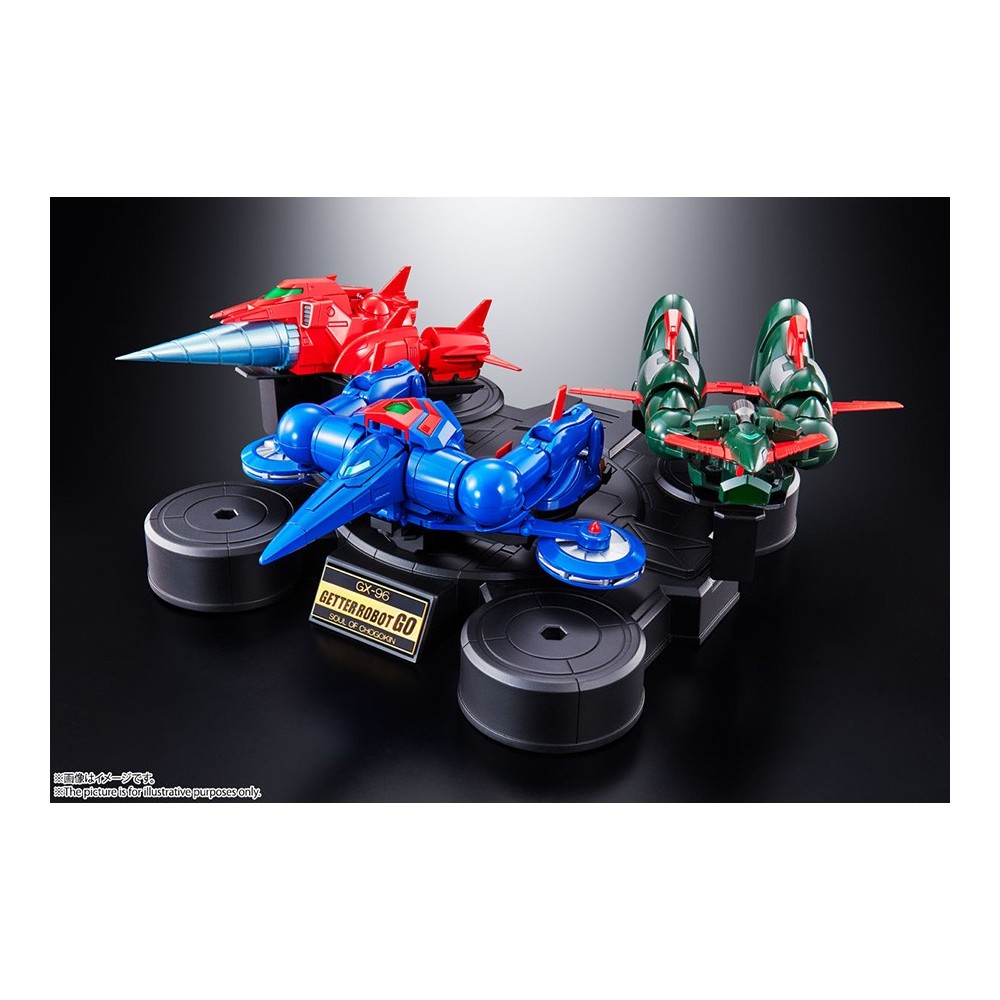 SOUL OF CHOGOKIN GX-96 GETTER ROBOT GO ACTION FIGURE BANDAI
