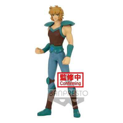BANPRESTO SAINT SEIYA COSMO MEMOIR LEO AIOLIA 18CM STATUE FIGURE