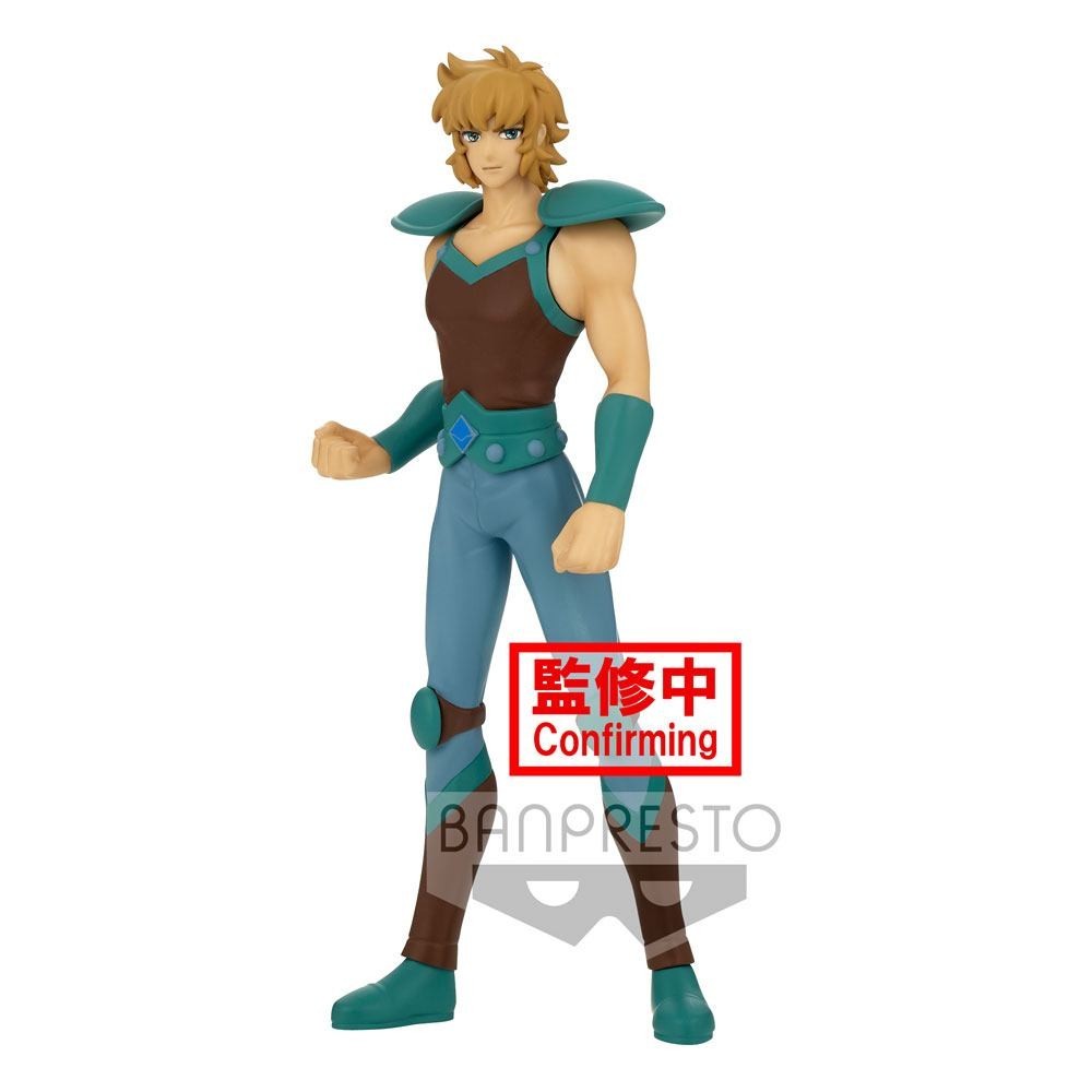 BANPRESTO SAINT SEIYA COSMO MEMOIR LEO AIOLIA 18CM STATUE FIGURE