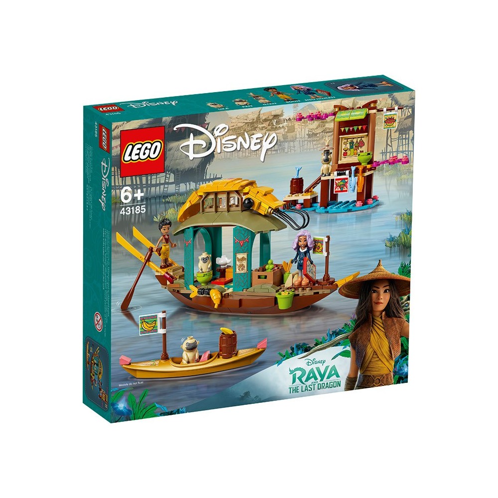 LEGO SET DISNEY RAYA BARCA DI BOUN 43185