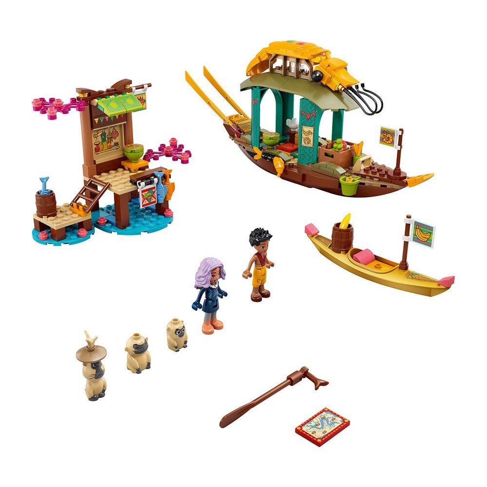 LEGO SET DISNEY RAYA BARCA DI BOUN 43185