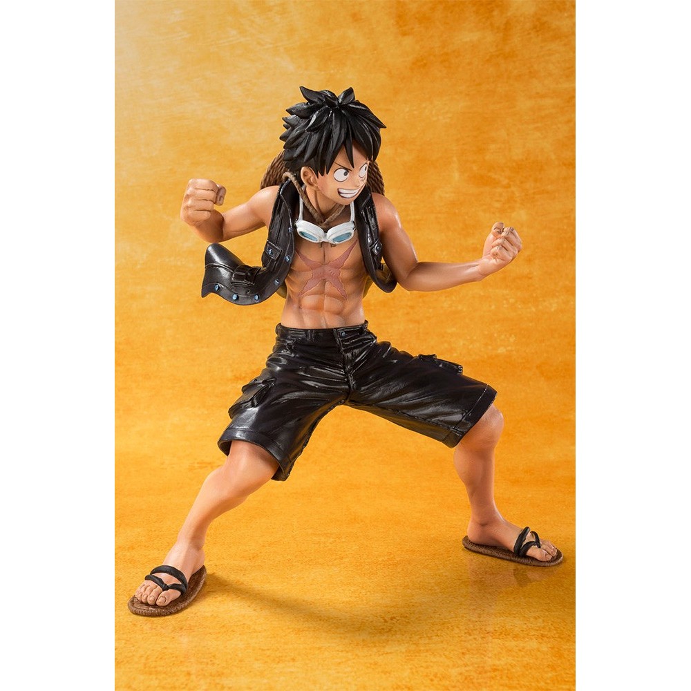 ONE PIECE ZERO MONKEY D. LUFFY FILM GOLD FIGUARTS ZERO FIGURE BANDAI